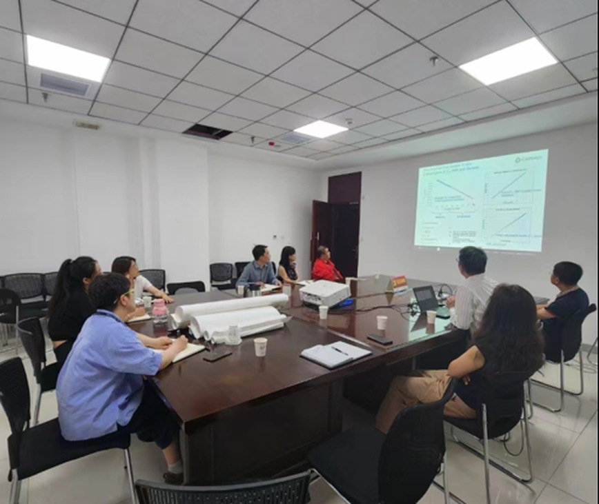 丹麦 CALSEP 与北京嘉城恒业赴中石化西北局勘探开发研究院及实验检测中心开展 PVTsim 软件技术交流