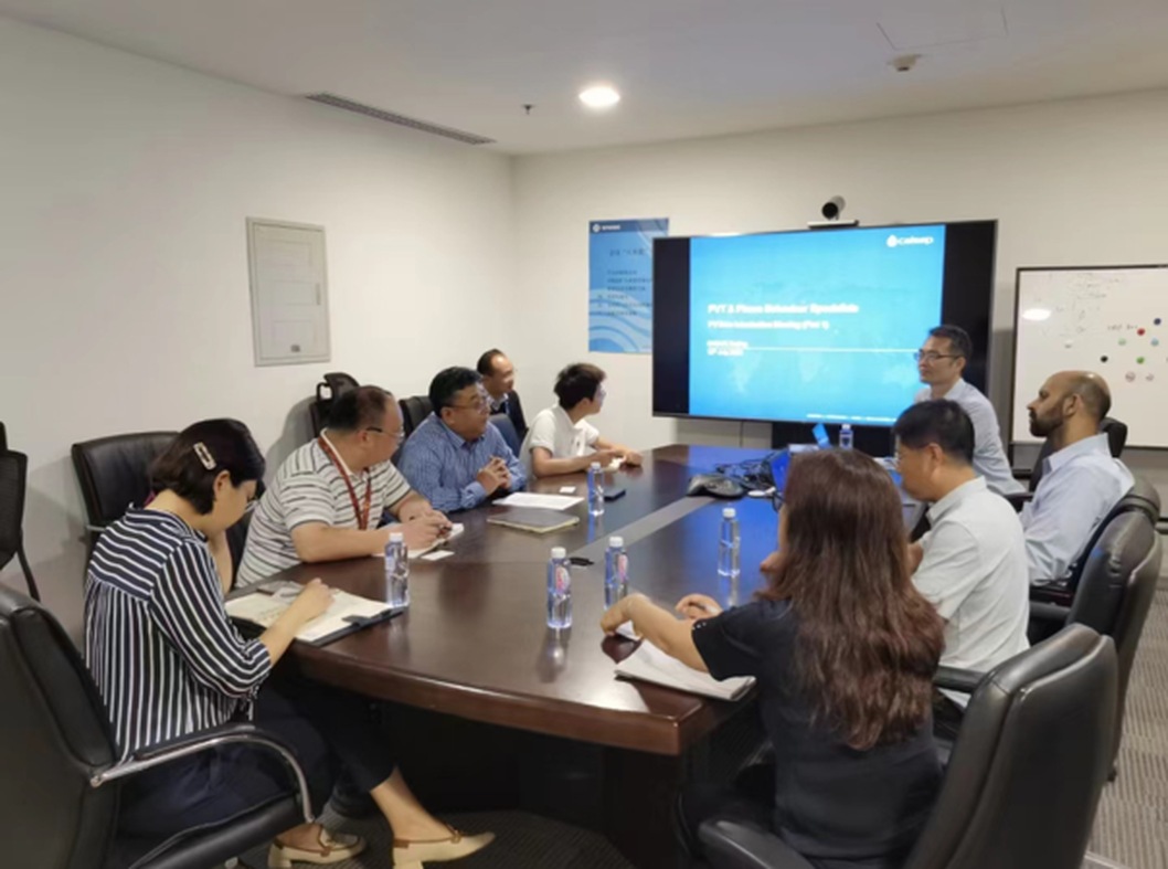 丹麦 CALSEP 与北京嘉城恒业赴中海油研究总院及国际公司技术中心开展 PVTsim 软件技术交流